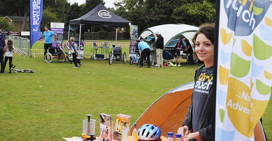 Nutripouch's first event: Marlow Red Kite Ride